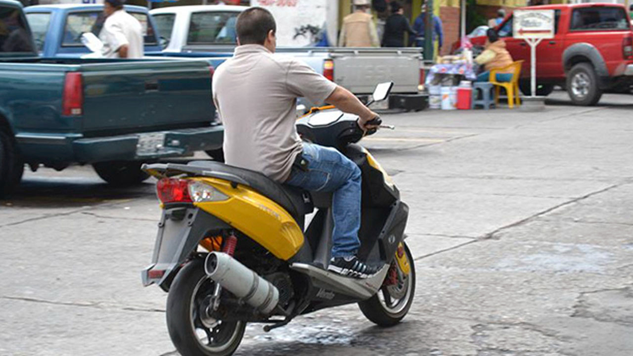 Multas por no usar casco en Campeche