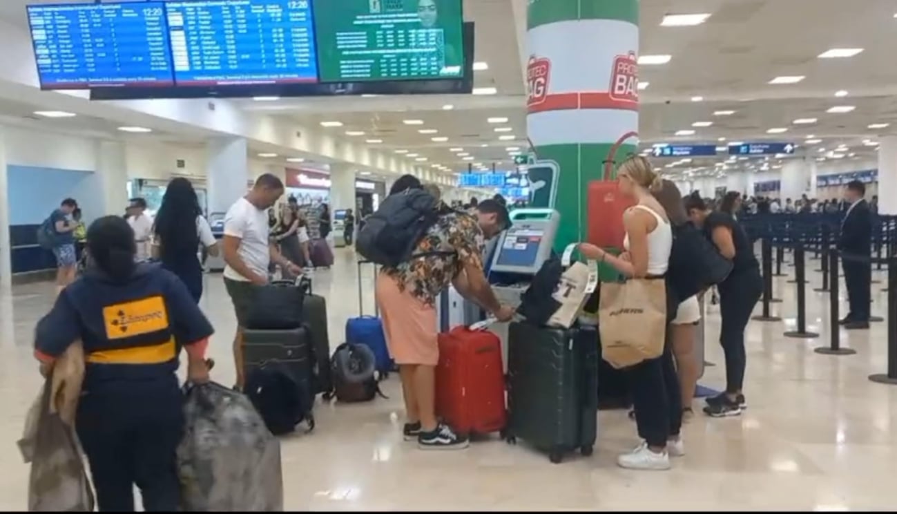 El Aeropuerto Internacional de Cancún dejó de movilizar 1.8 millones de viajeros de enero a octubre