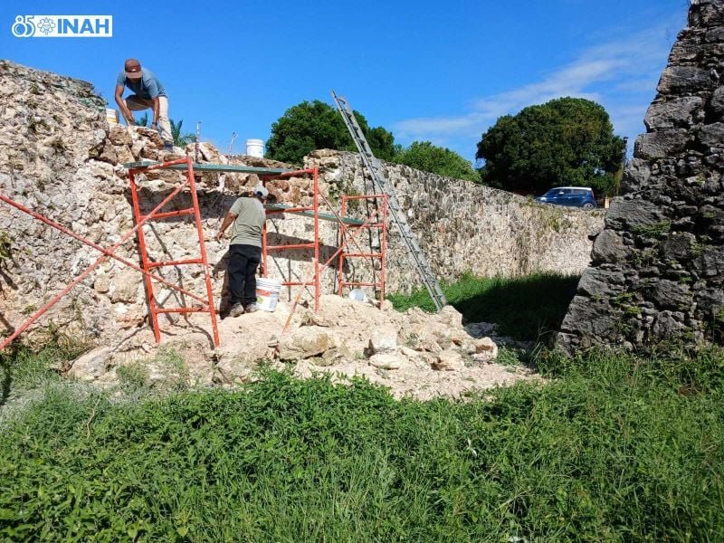 Inicia restauración de Fuerte de Bacalar.