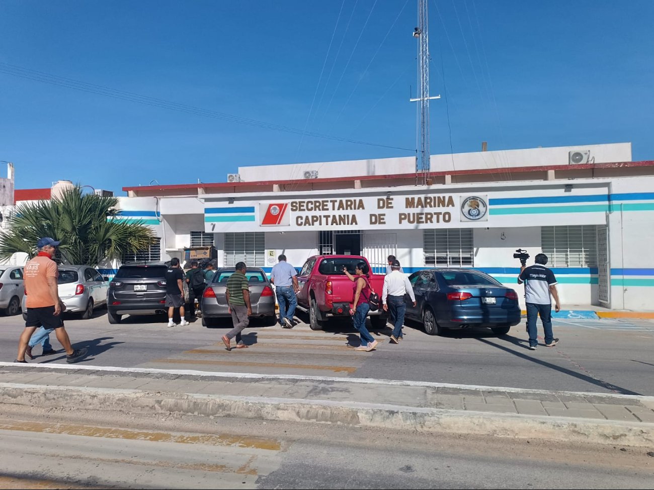 Manifestación Camaroneros en Lerma