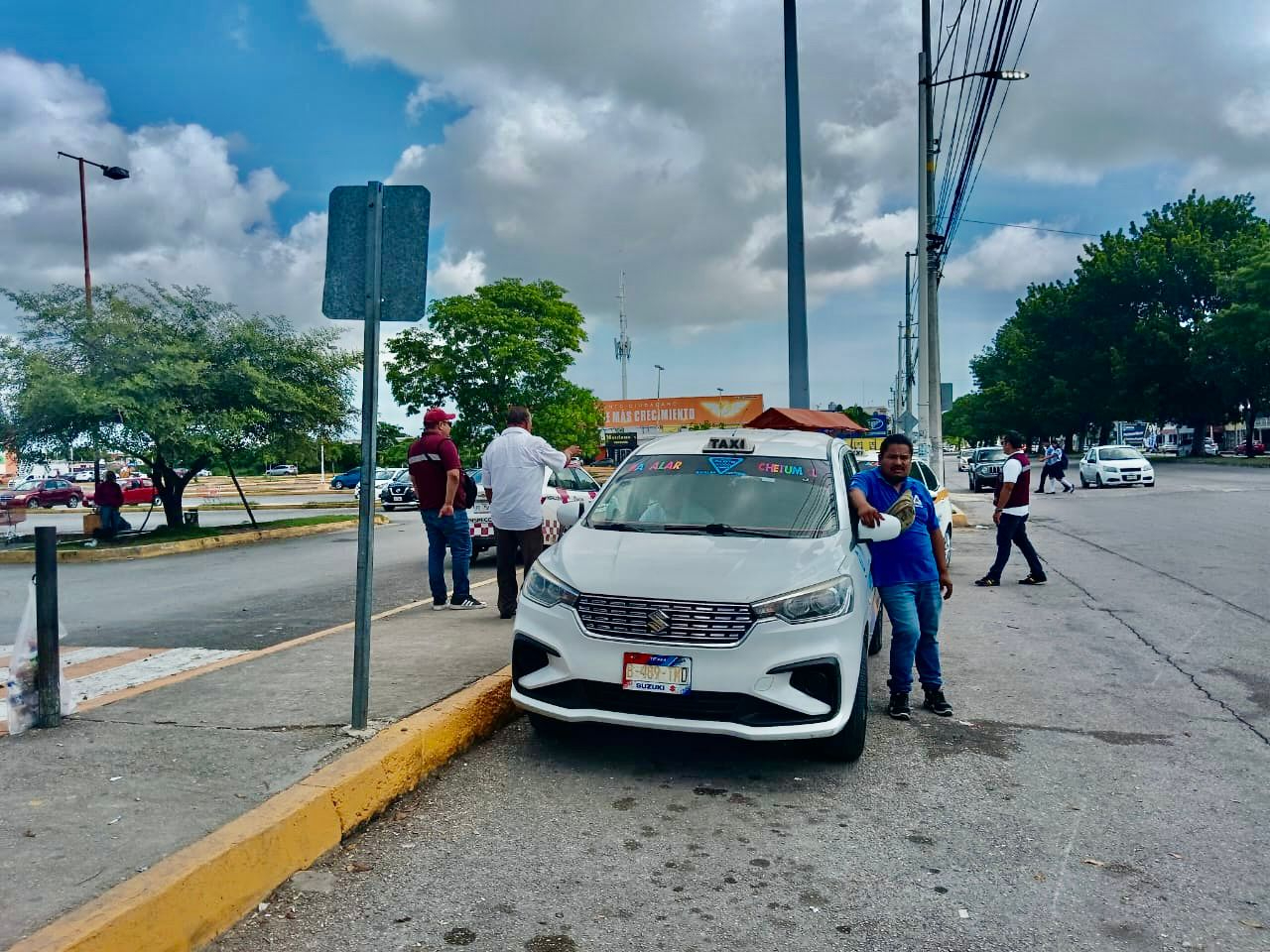 Gracias a que testigos grabaron el momento de la agresión, se lograron identificar a los taxistas