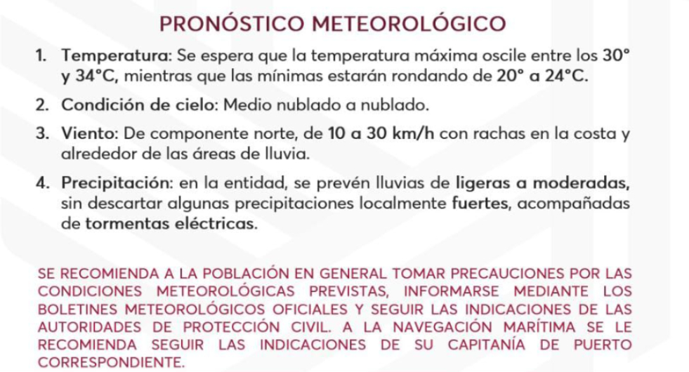 Tome precauciones