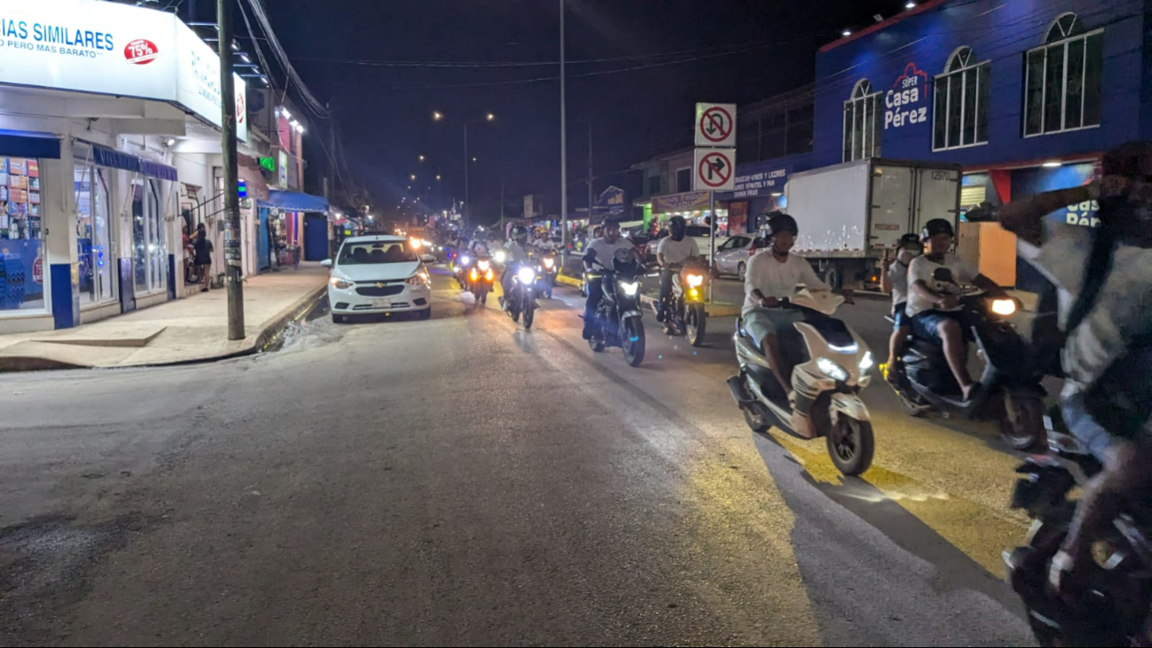 Alumbramiento en las calles genera mucha contaminación lumínica en José María Morelos.