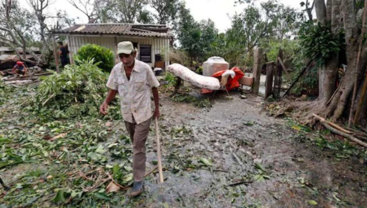 El Huracán Rafael impactó con fuerza en Cuba, dejando más de 3 mil viviendas afectadas