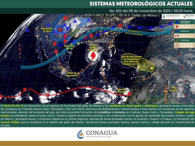 Las temperaturas oscilarán entre los 25°C y los 29°C