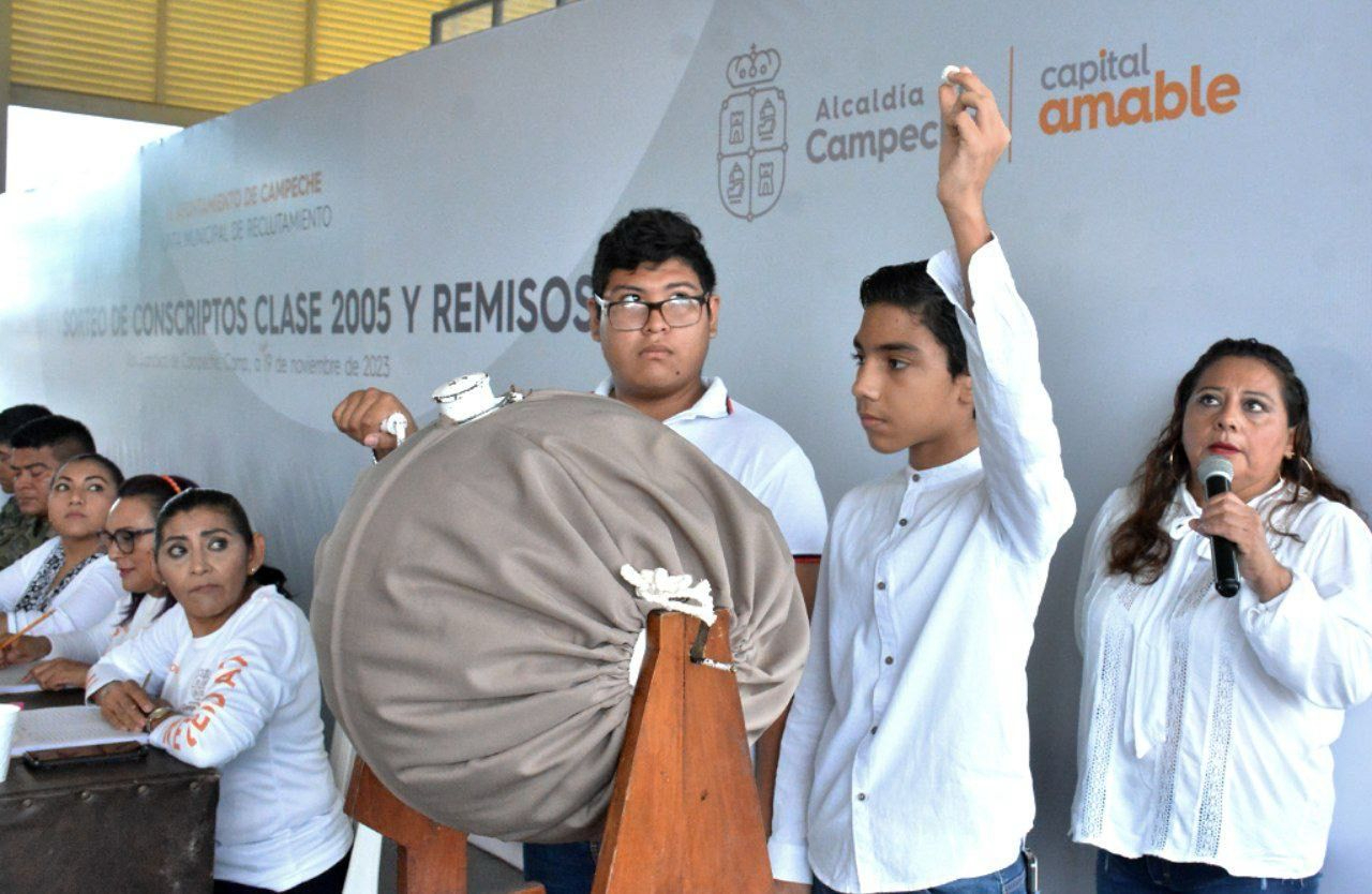 Participarán jóvenes campechanos y campechanas voluntarias de la Clase 2006 y remisos