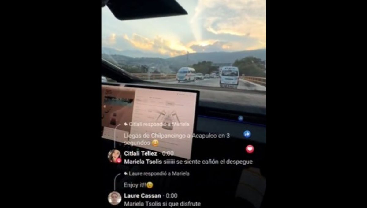 La diputada Citlali Téllez Castillo fue criticada por mostrar en redes sociales un paseo en Cybertruck en Chilpancingo