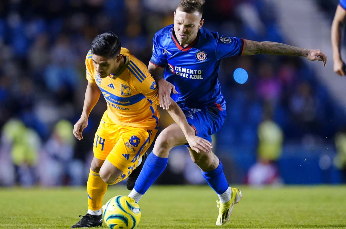 Tigres vence al Cruz Azul 1-0