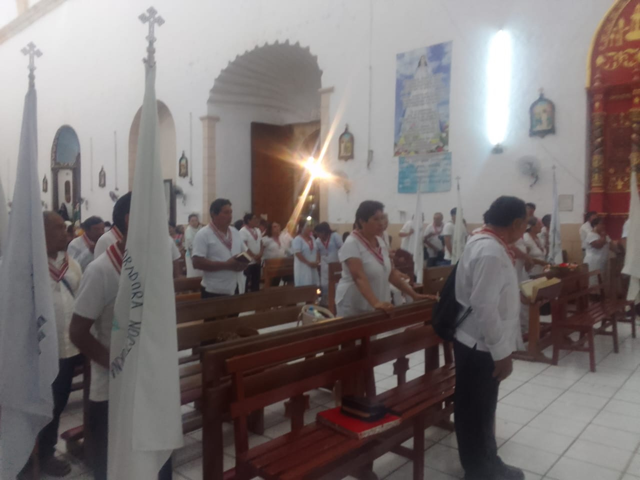 Adoración nocturna celebra 47 años en Peto, Yucatán.