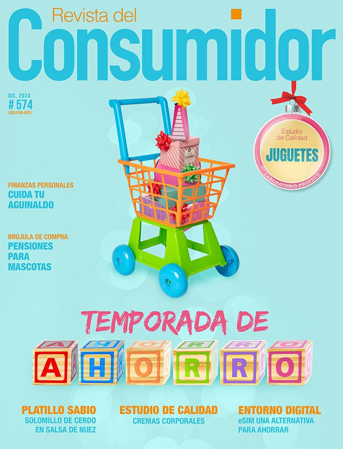 Profeco comparte consejos para compras navideñas a través de la revista del consumidor.