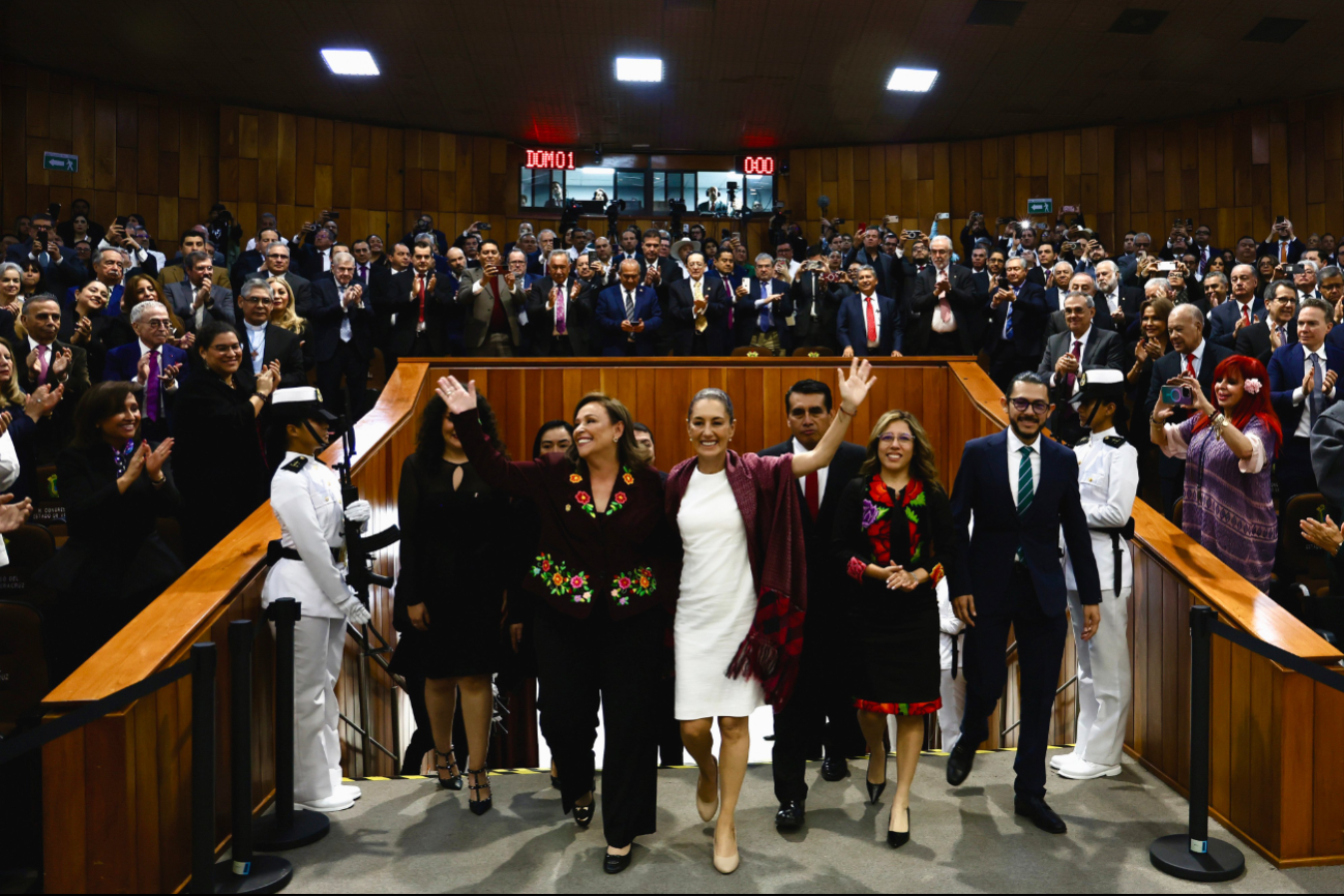 Claudia Sheinbaum felicita a Rocío Nahle tras tomar protesta como Gobernadora de Veracruz