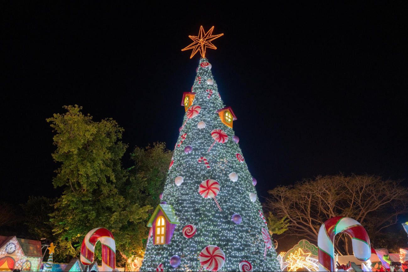 La Plancha recibió a la navidad con una nueva villa