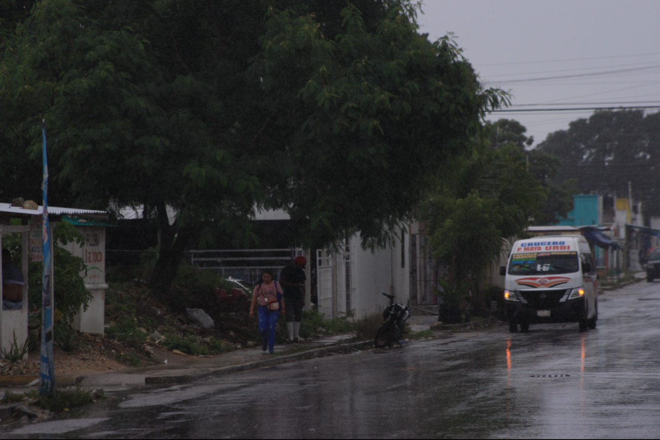 Después de varias semanas sin lluvia, el estado registra su regreso