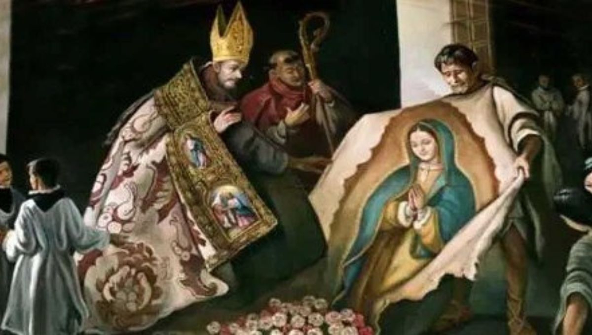 Juan Diego presenció las apariciones de la Virgen de Guadalupe en el cerro del Tepeyac