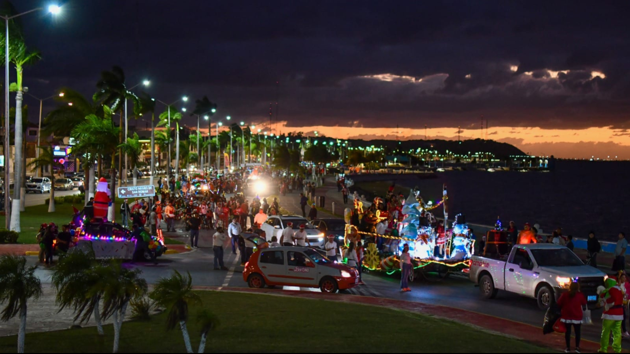 Frente Frío 14 suspende Caravana Navideña en Campeche; ¿cuándo se reprogramará?