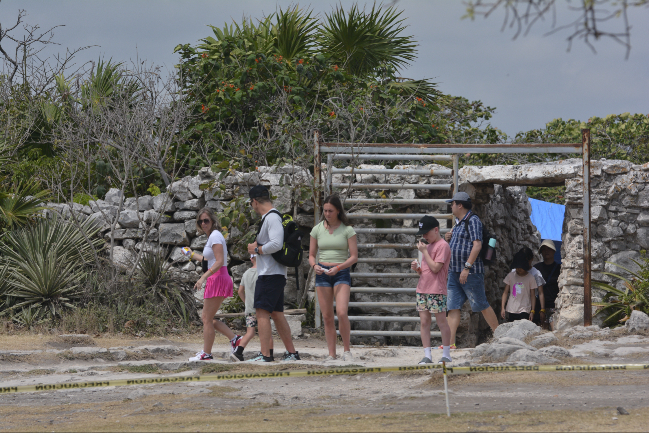 La zona arqueológica de Tulum registró un total de 1.1 millones de paseantes