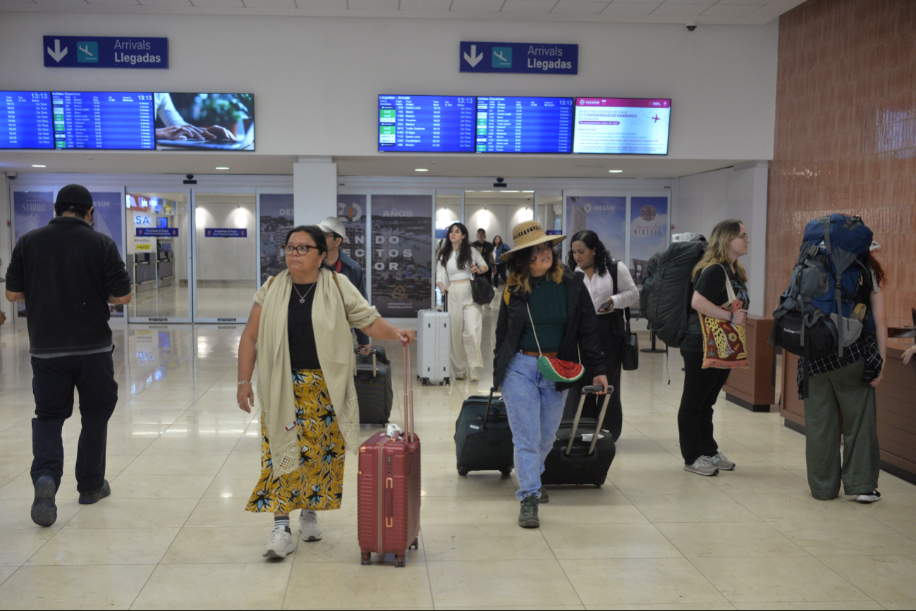 Llegar a tiempo al aeropuerto siempre ayudará a agilizar el resto