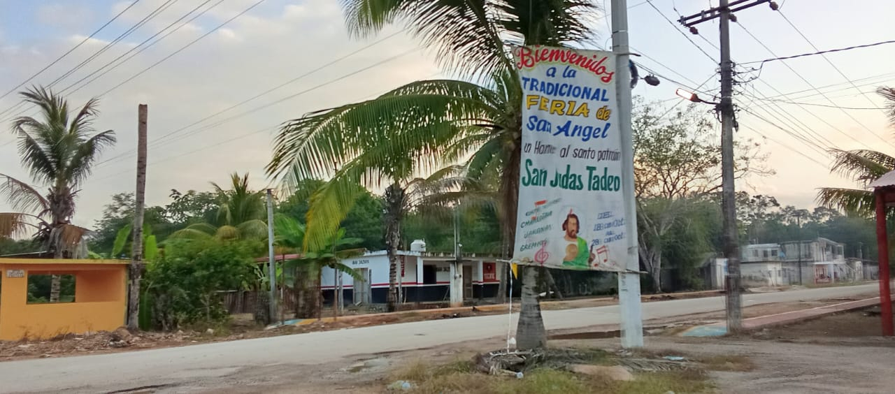 En la comunidad de San Ángel se han realizado recorridos de helicopteros