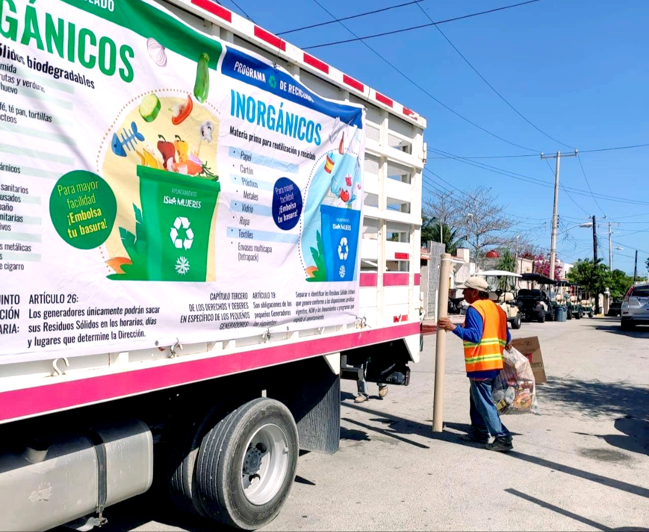 Isla Mujeres dejará de reciclar 12 mil toneladas de basura en 2024