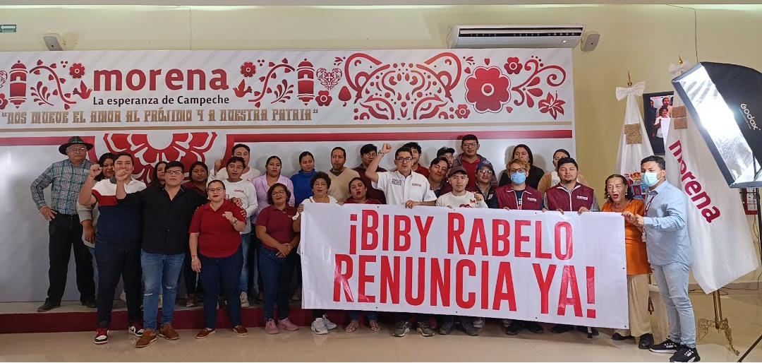 Morena pide la “cabeza” de Biby Rabelo en el Ayuntamiento de Campeche