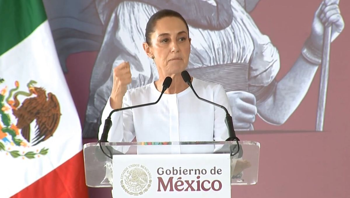 Claudia Sheinbaum destaca avances en bienestar y anuncia nuevas rutas del Tren Maya durante su visita a Palenque, Chiapas