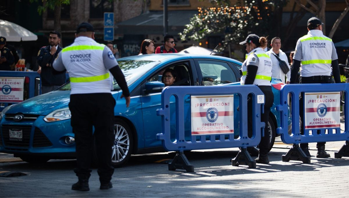 Multa por no pasar el alcoholímetro en CDMX podría superar los 16 mil pesos