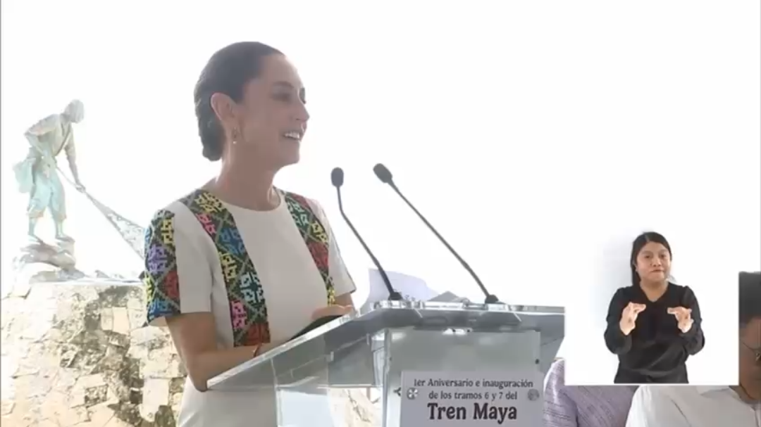 Claudia Sheinbaum habla sobre la importancia del Tren Maya en Quintana Roo