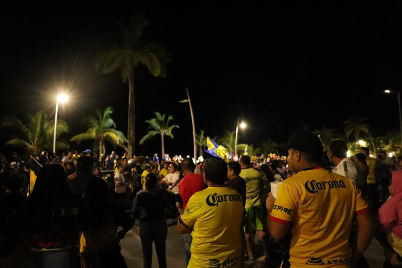 El histórico triunfo vio a los chetumalenses celebrar al América.