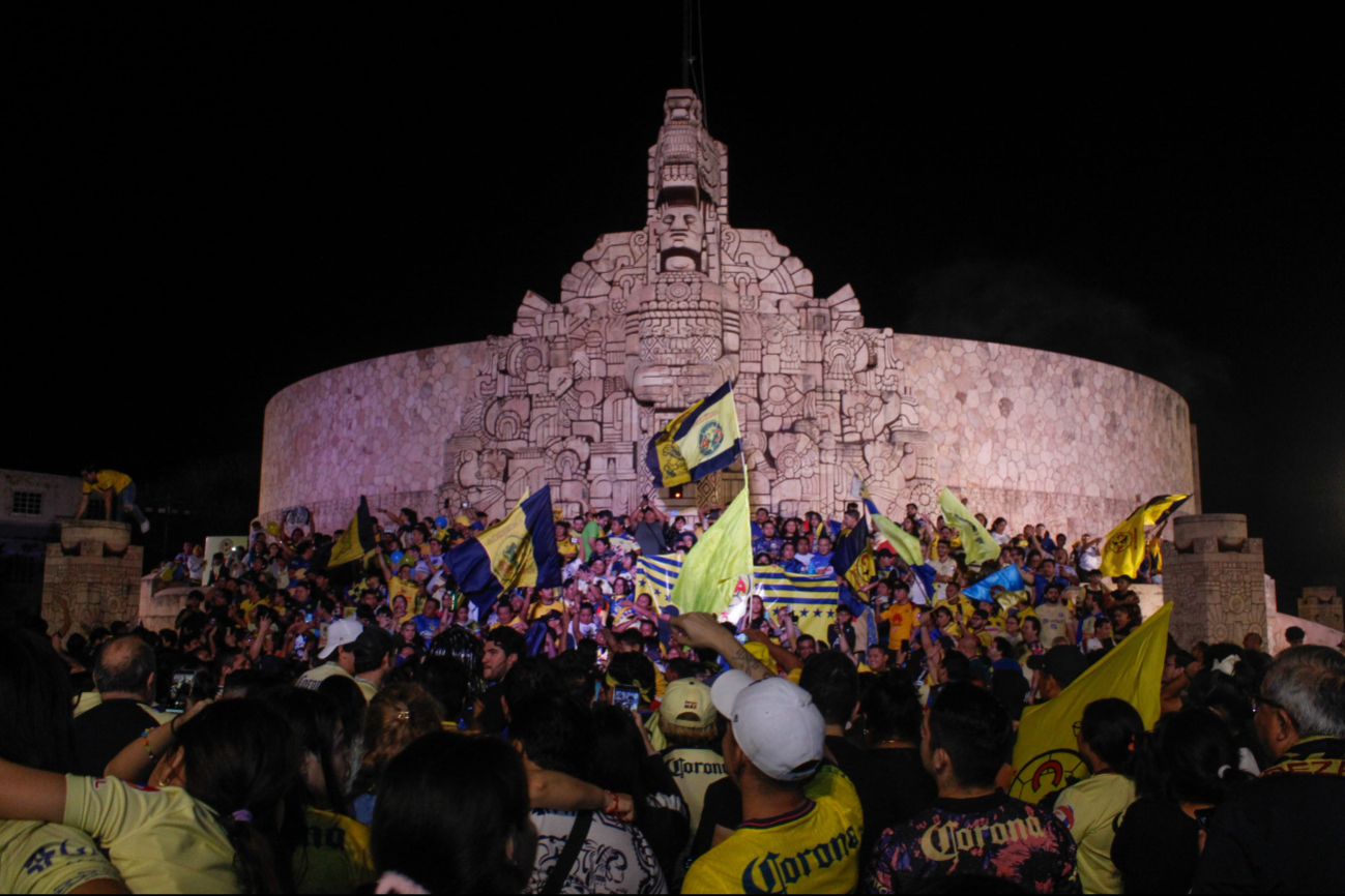 La afición se hizo presente ante el triunfo de las Águilas.