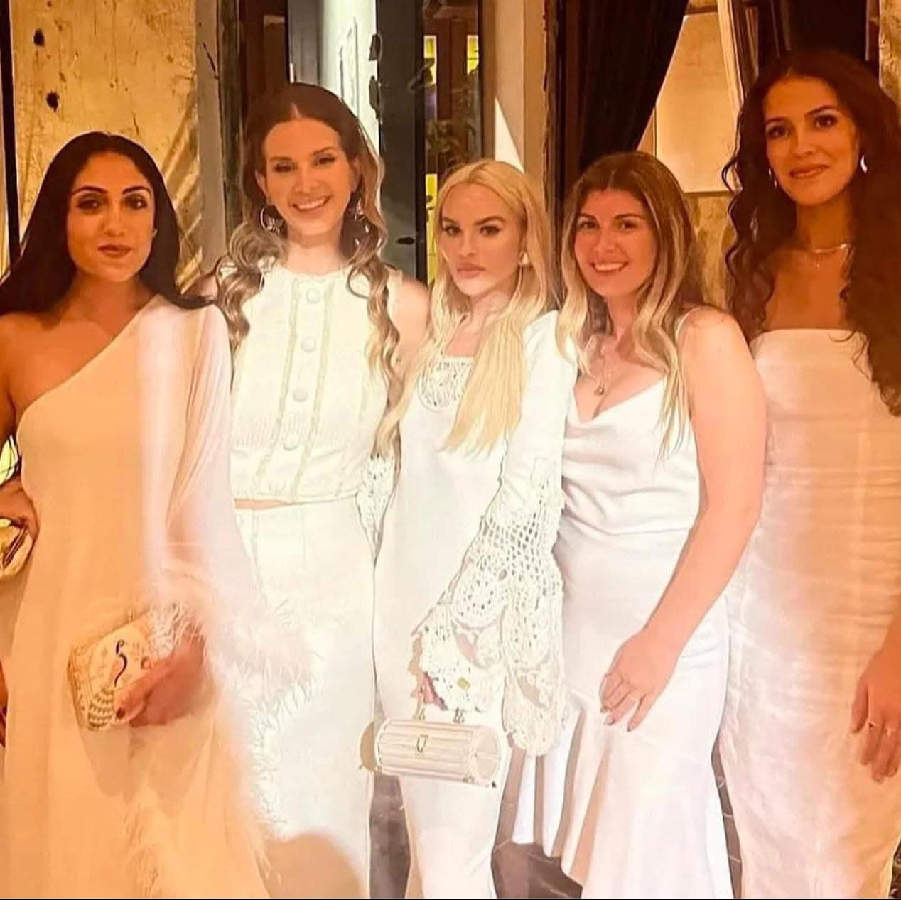 Las fotos de la boda donde fue invitada Lana del Rey en Mérida circulan en redes sociales