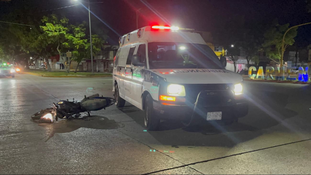 Accidentes de motociclistas alertan a policías de Ciudad del Carmen