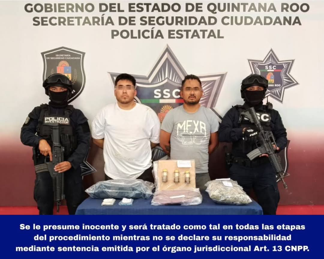 Entre las detenciones, se resguardaron más de 200 bolsas con diferentes tipos de droga