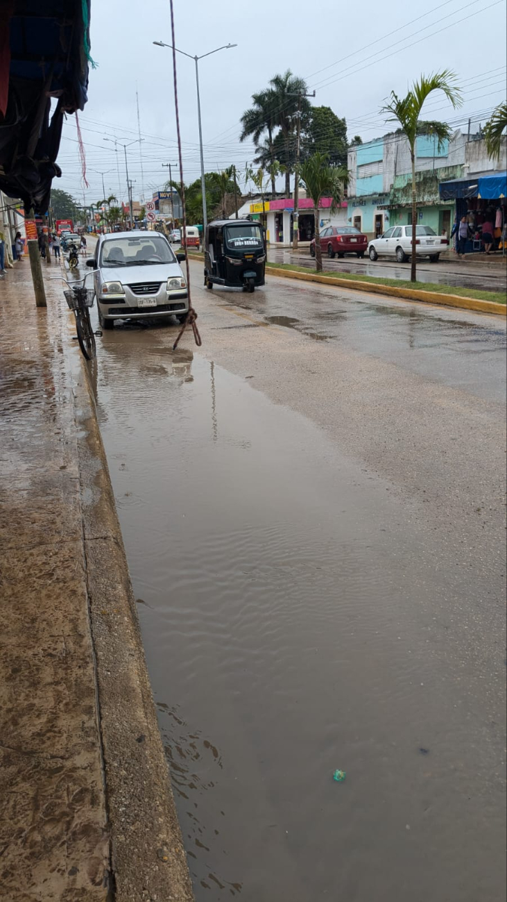 Fue alrededor de las 10:00 am que las lluvias reaparecieron sorprendiendo a los morelenses