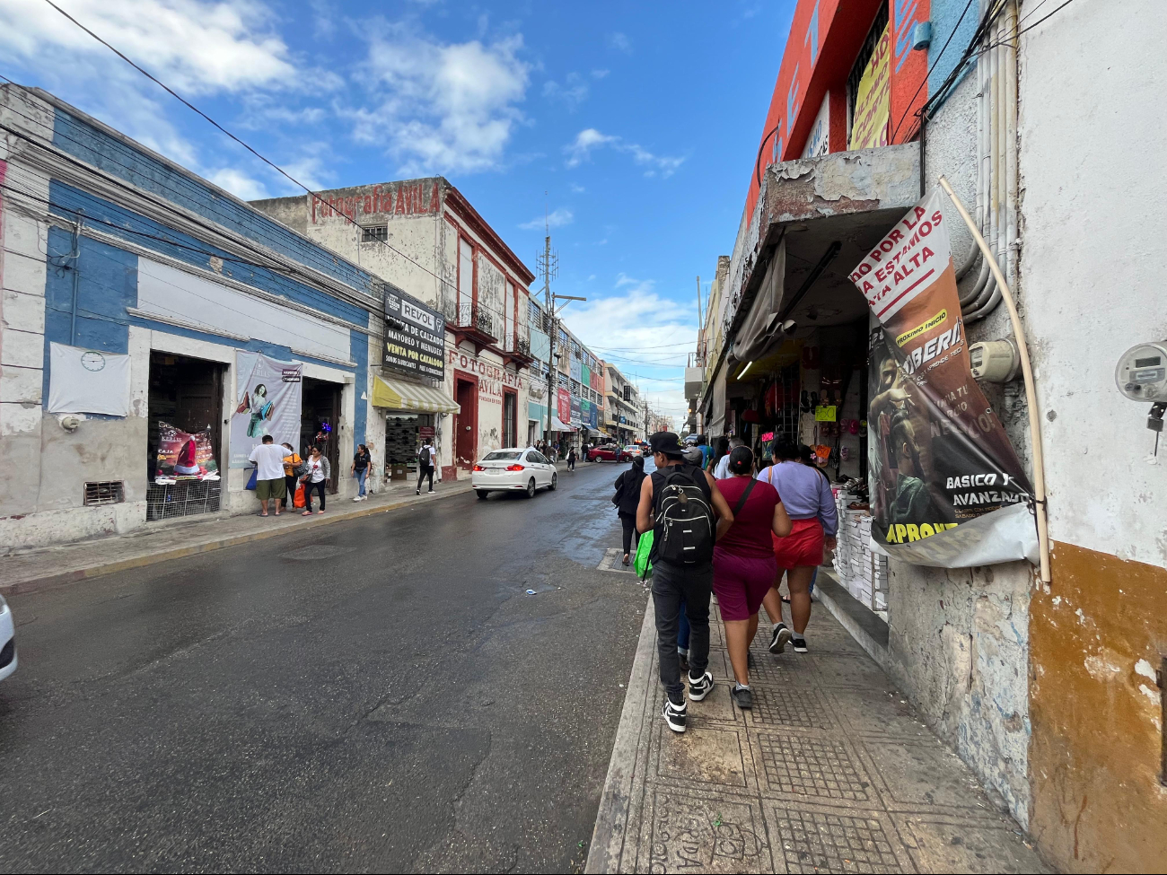 Las lluvias fueron ligeras, sin causar graves afectaciones