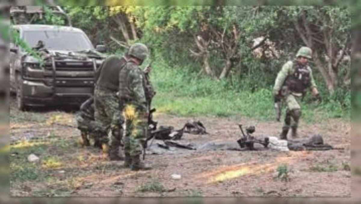 Los elementos del Ejército fueron atacados durante un recorrido de vigilancia en la zona conocida como “Los Gallineros”.