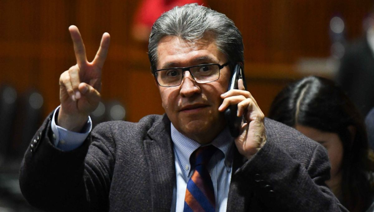 Ricardo Monreal Ávila. líder de la bancada de los diputados de Morena