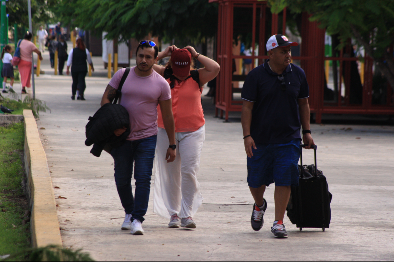 Además de las lluvias, Cancún estará nublado en la mayor parte del día