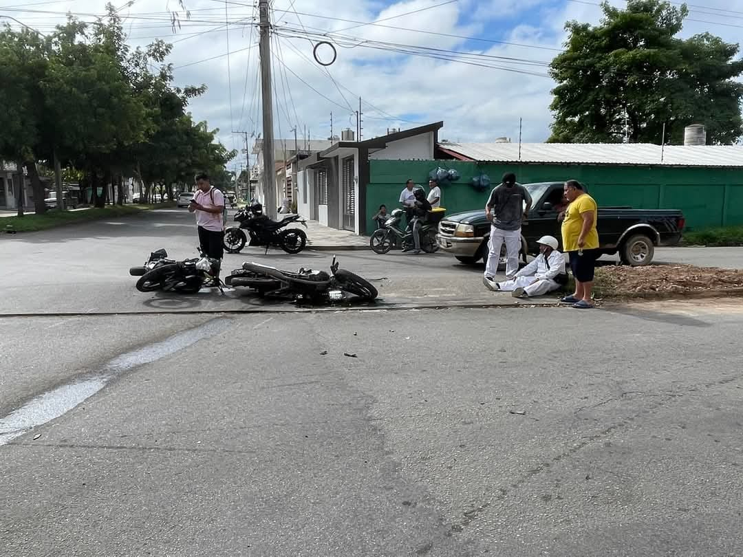 Diversos motociclistas resultaron heridos en diferentes sucesos.