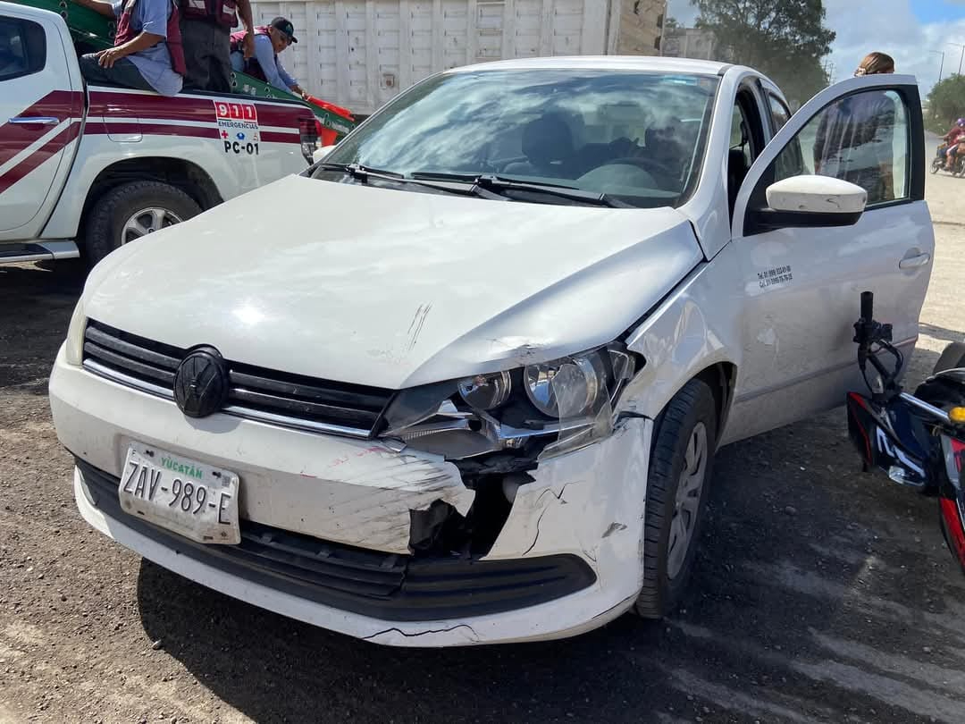 El accidente ocurrió en la avenida Solidaridad a las 08:30 horas