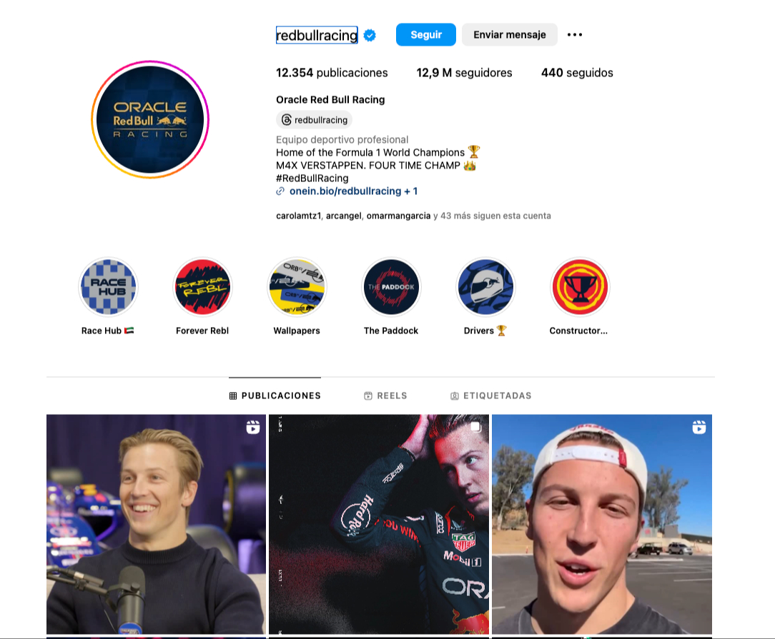 El IG de Red Bull va en picada