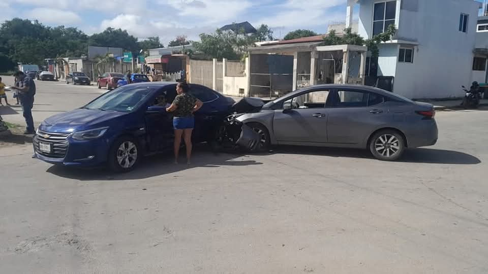 Los accidentes en Chetumal van en aumento durante diciembre