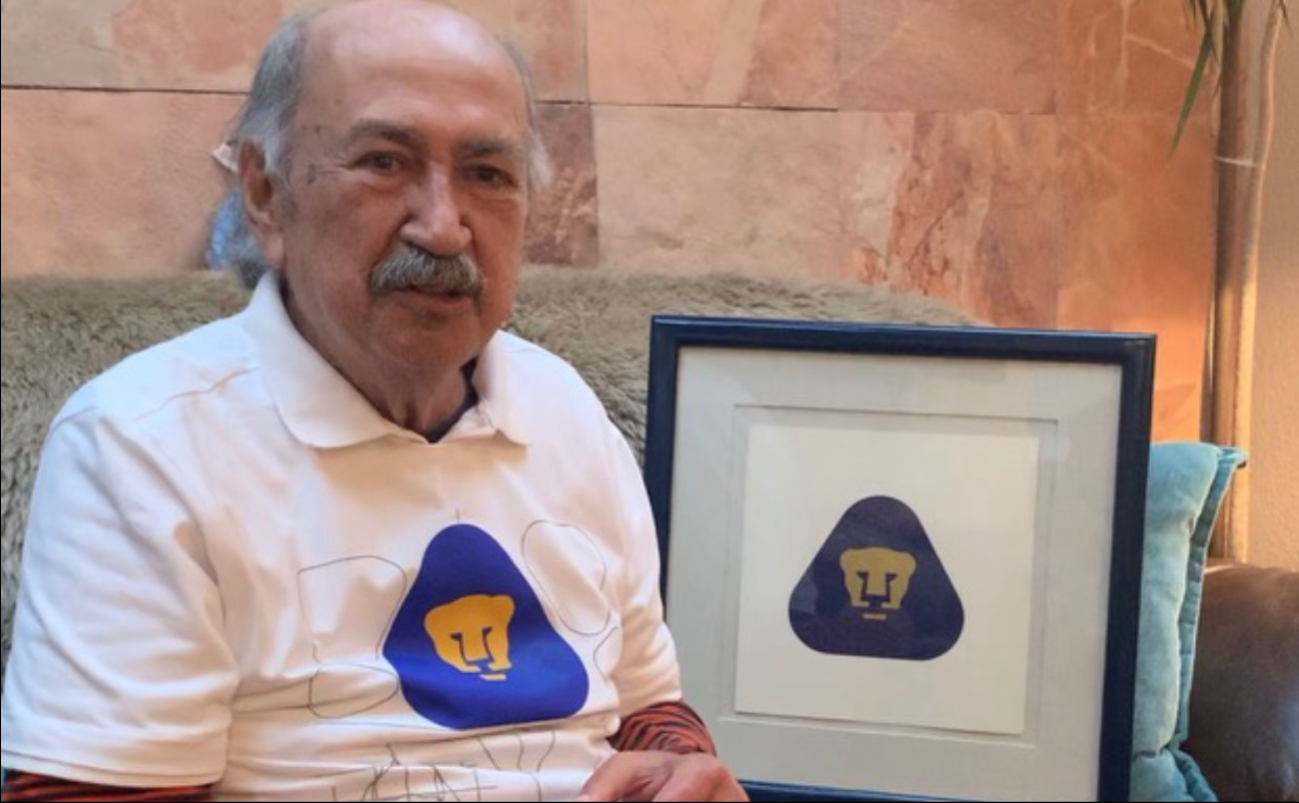 Muere Manuel 'Pajarito' Andarde, diseñador del escudo de los Pumas de la UNAM.