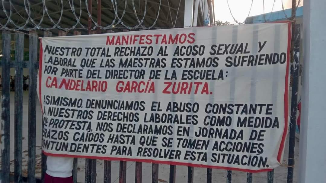 Maestras de escuela primaria en  Playa del Carmen denuncian al director por acoso y abuso sexual