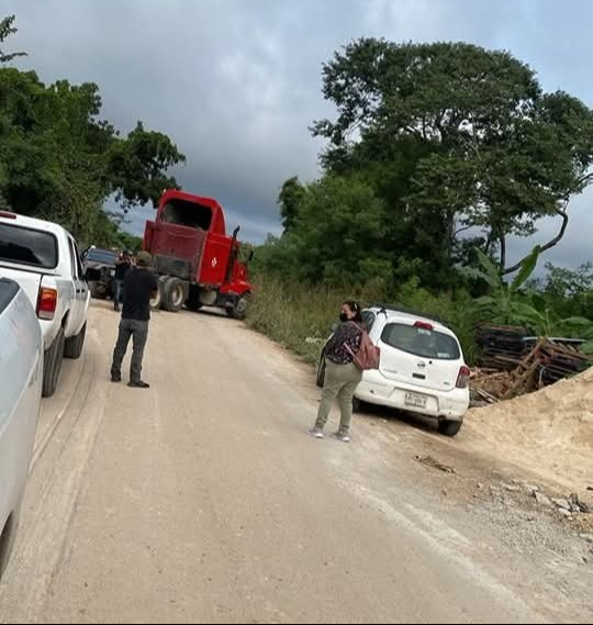 Ejidatarios de Calderitas establecen bloqueo en basurero municipal / Especial