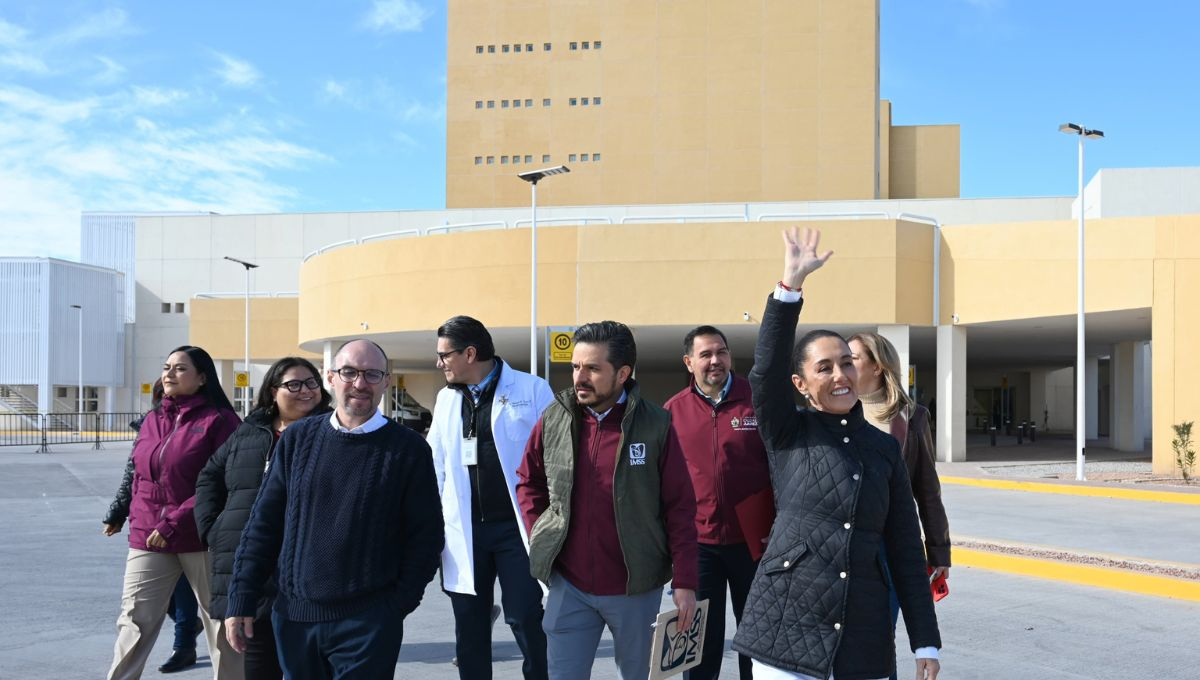 La presidenta de México inauguró este sábado el Hospital General Regional No. 2 de Ciudad Juárez, Chihuahua