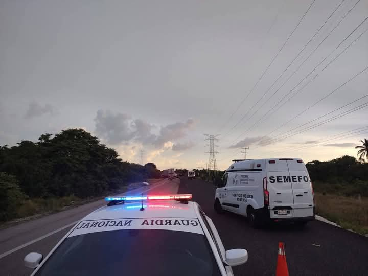 Mal estado de la carretera en Sabancuy cobra  dos vidas en fatal accidente 