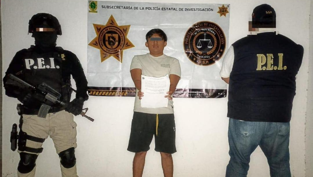 El hombre permanecerá a disposición de la FGE Yucatán