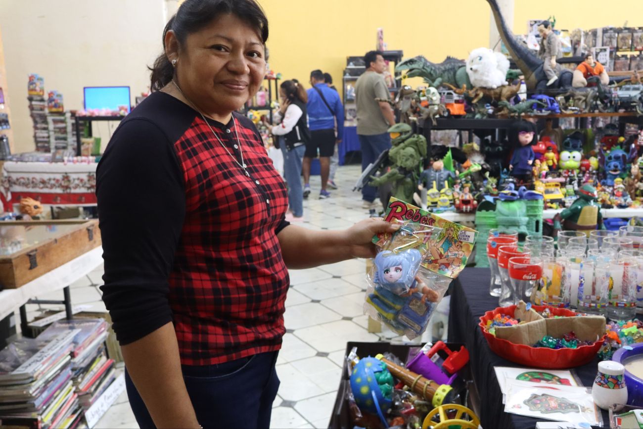 Juguetes antiguos y discontinuados se encontraron en el festival