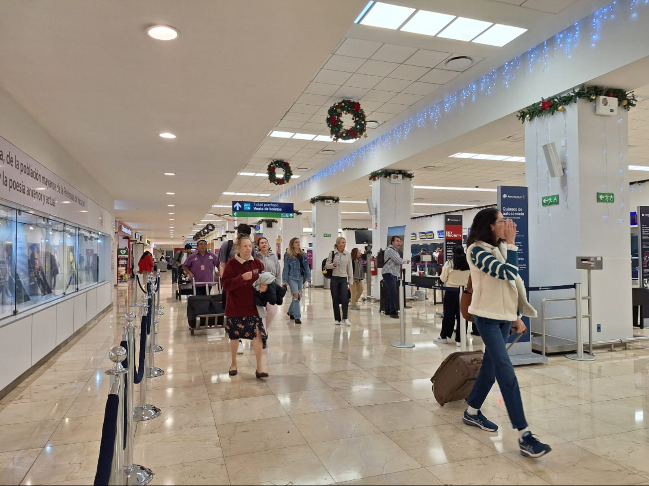 Aeropuerto de Mérida 23 de noviembre:  Reporte de vuelos, horarios, salidas y retrasos hoy lunes