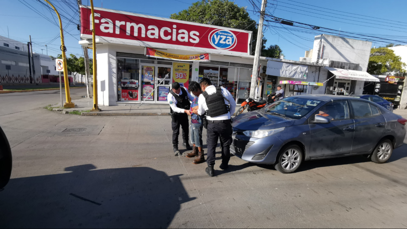 Detienen a Benito por agredir a automovilista